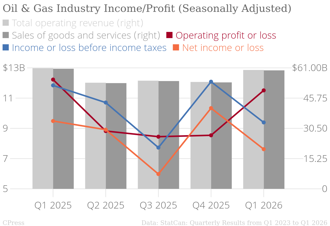 Energy firm competition and profit dynamics